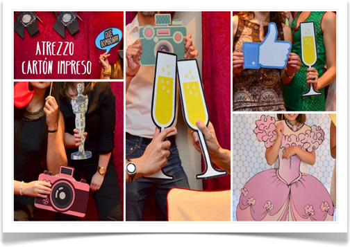 Atrezzo para Fotomatón